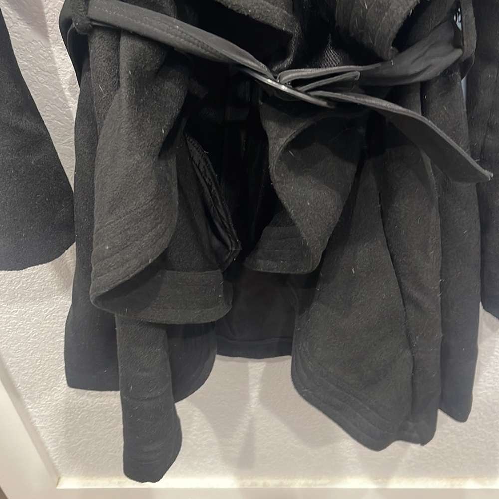 Double Zero Polyester Trench Coat - image 2